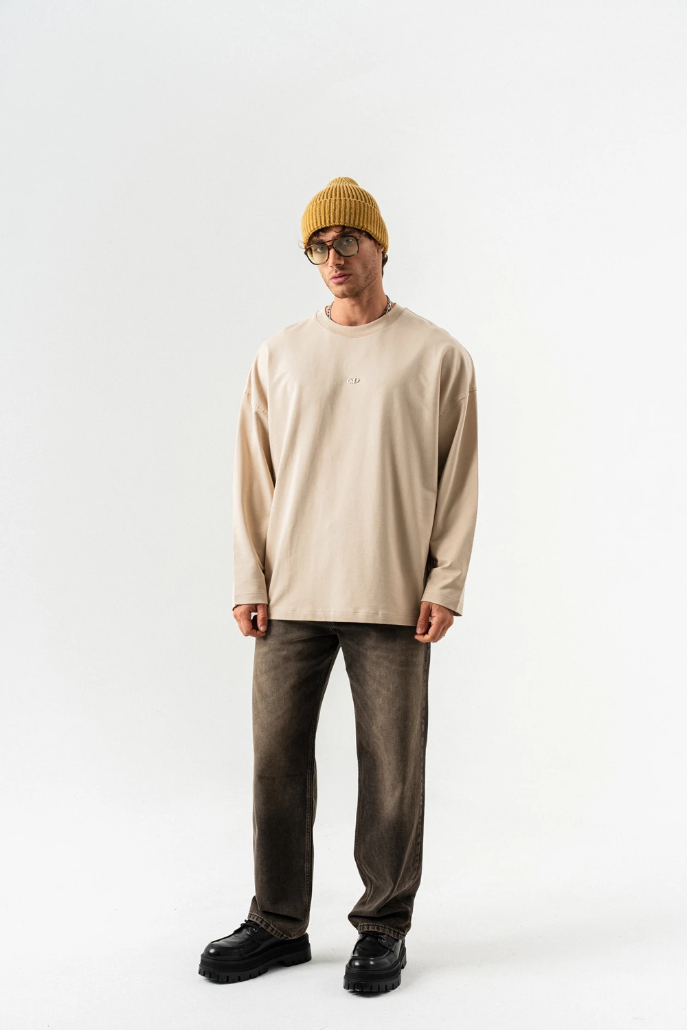 Airvoid Basic Bisiklet Yaka Sweatshirt