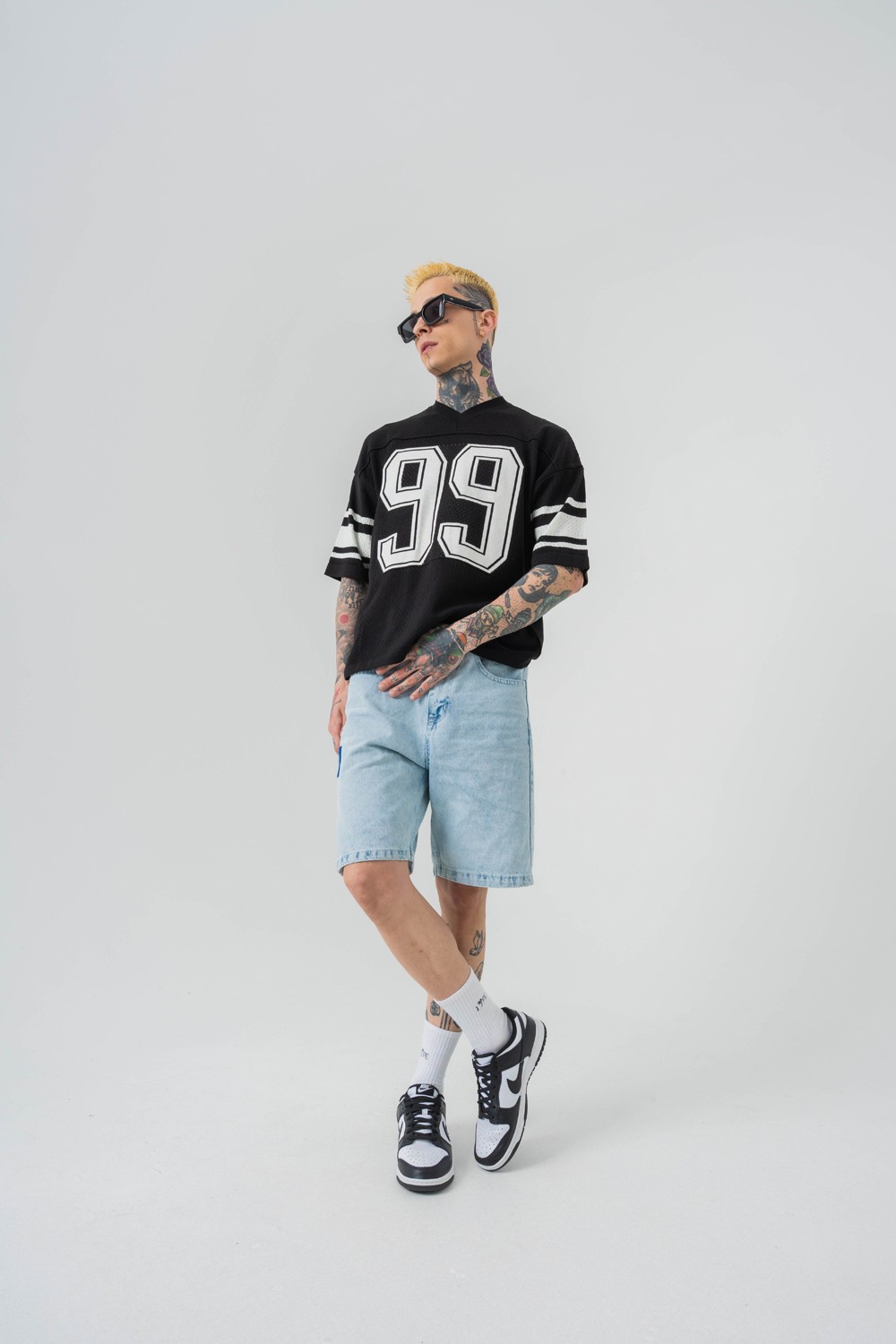 99 Knit Oversize Triko T-shirt
