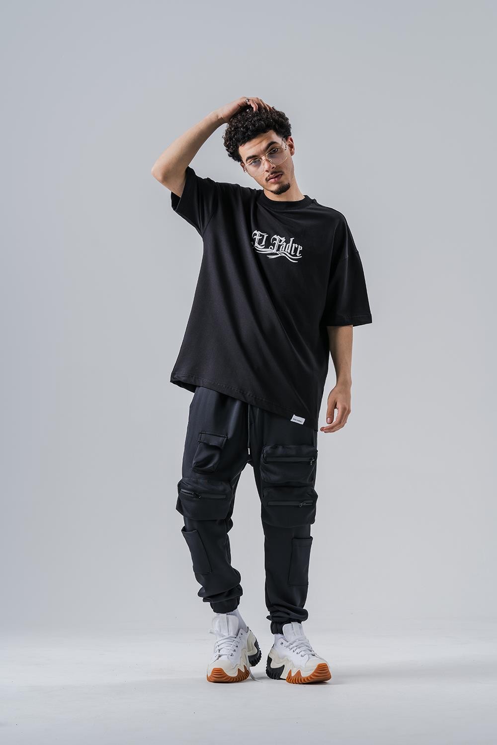 El Padre  Bisiklet Yaka Oversize T-shirt