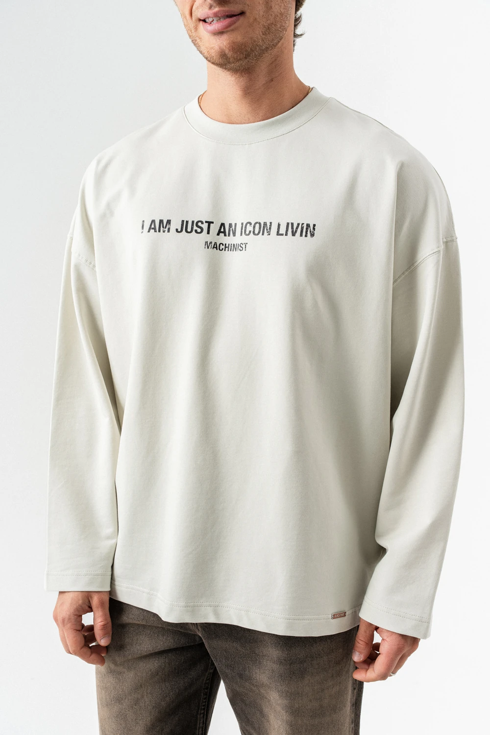 Livin Icon Bisiklet Yaka Sweatshirt
