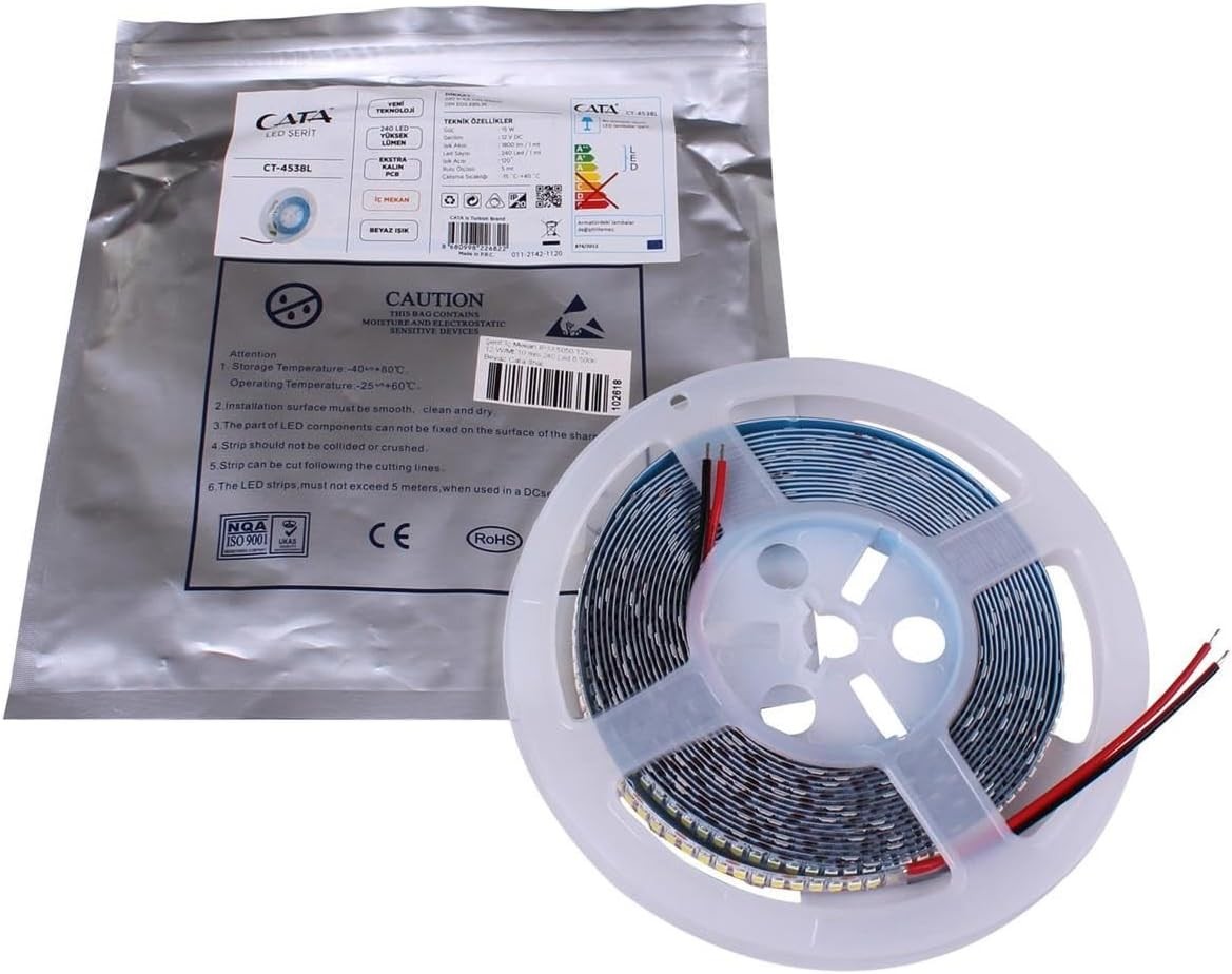 12V 1000K ŞERİT LED