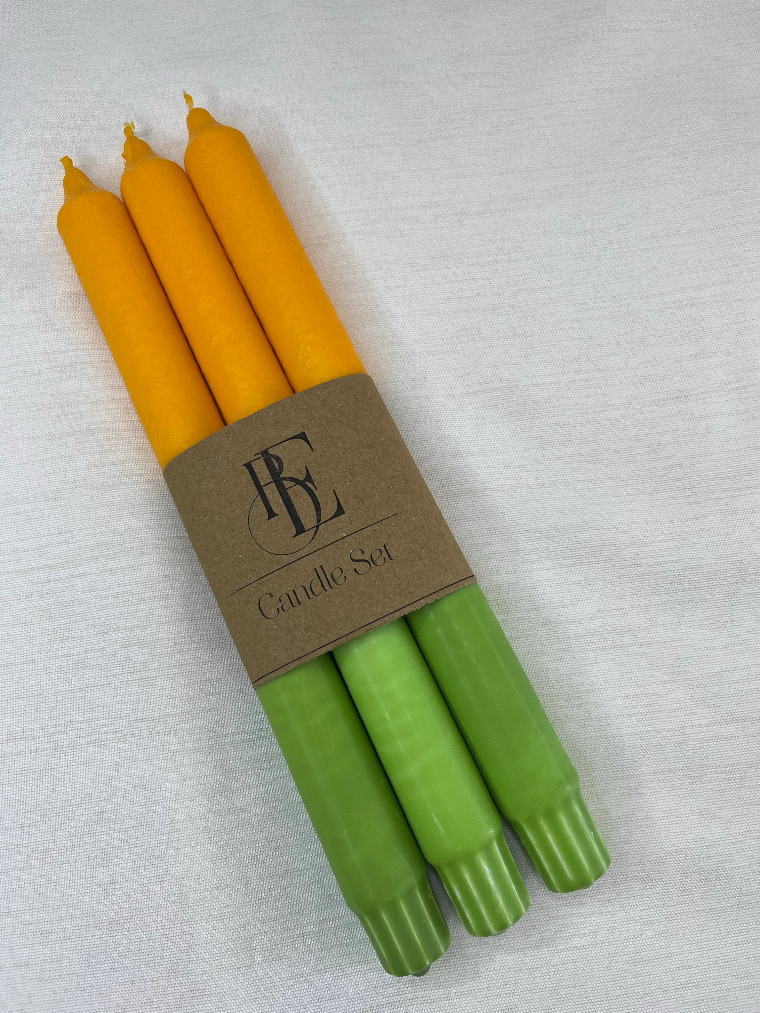 Renkli Şamdan Mum No1