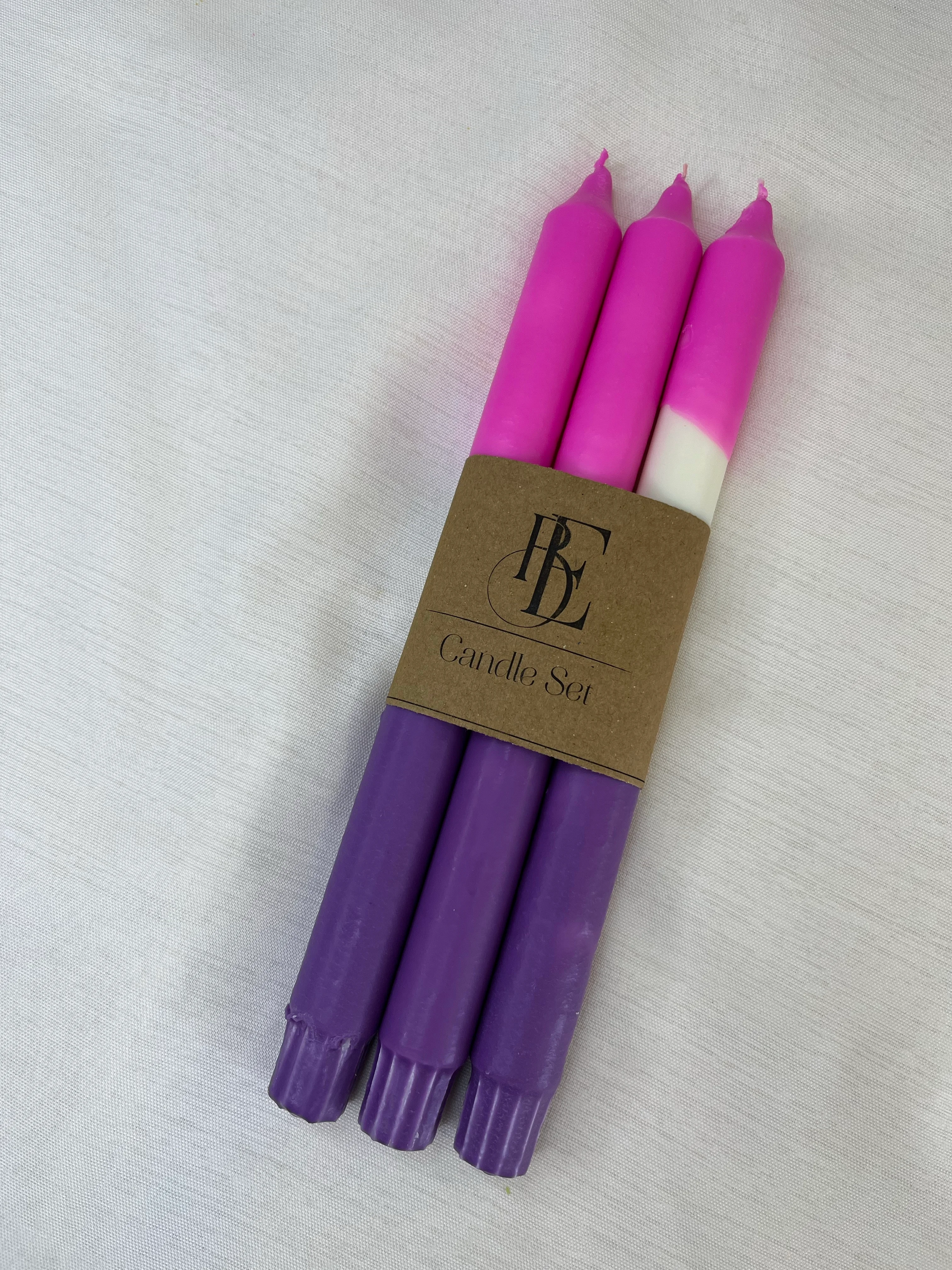 Renkli Şamdan Mum No2