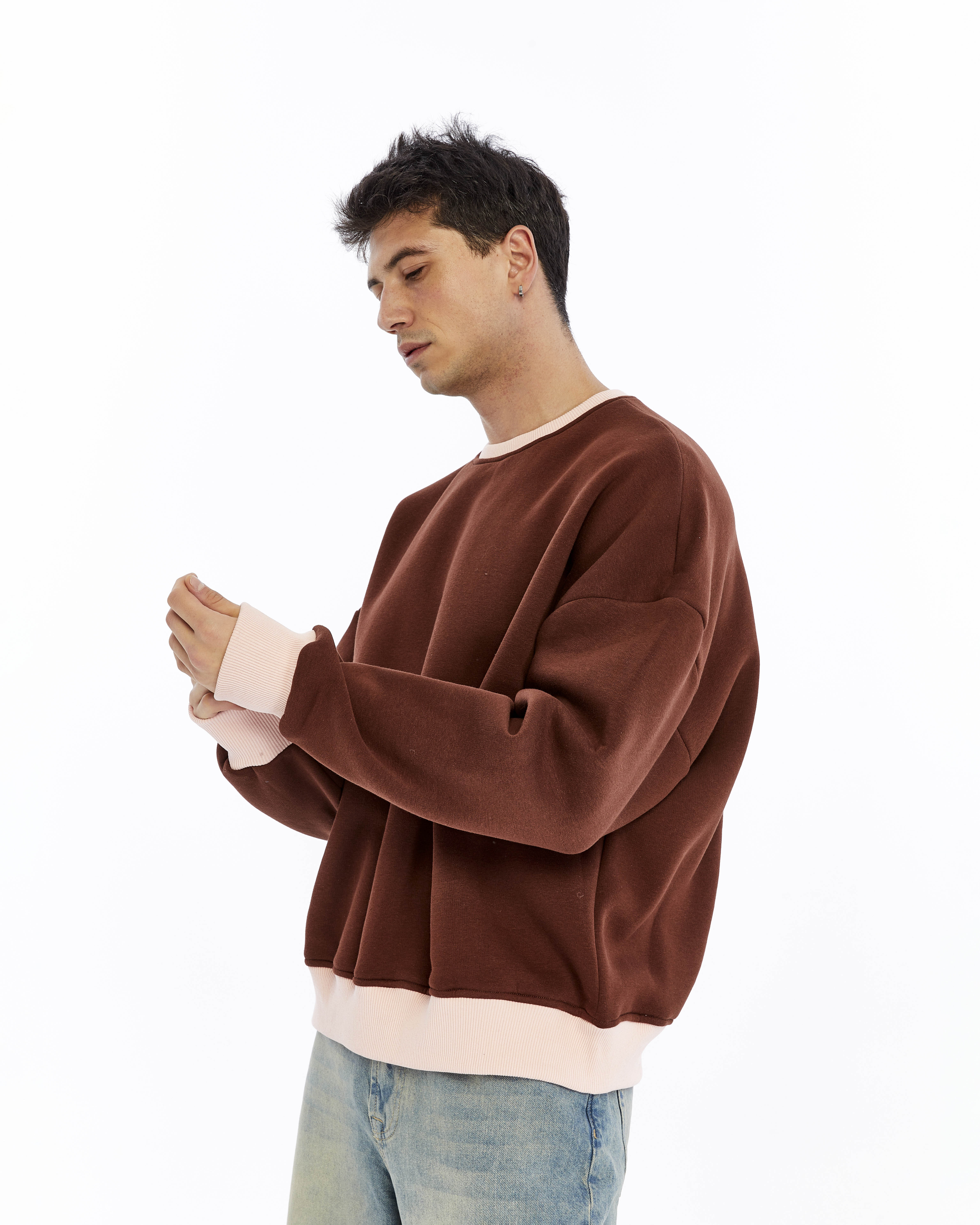 PASTEL KAHVE SWEAT