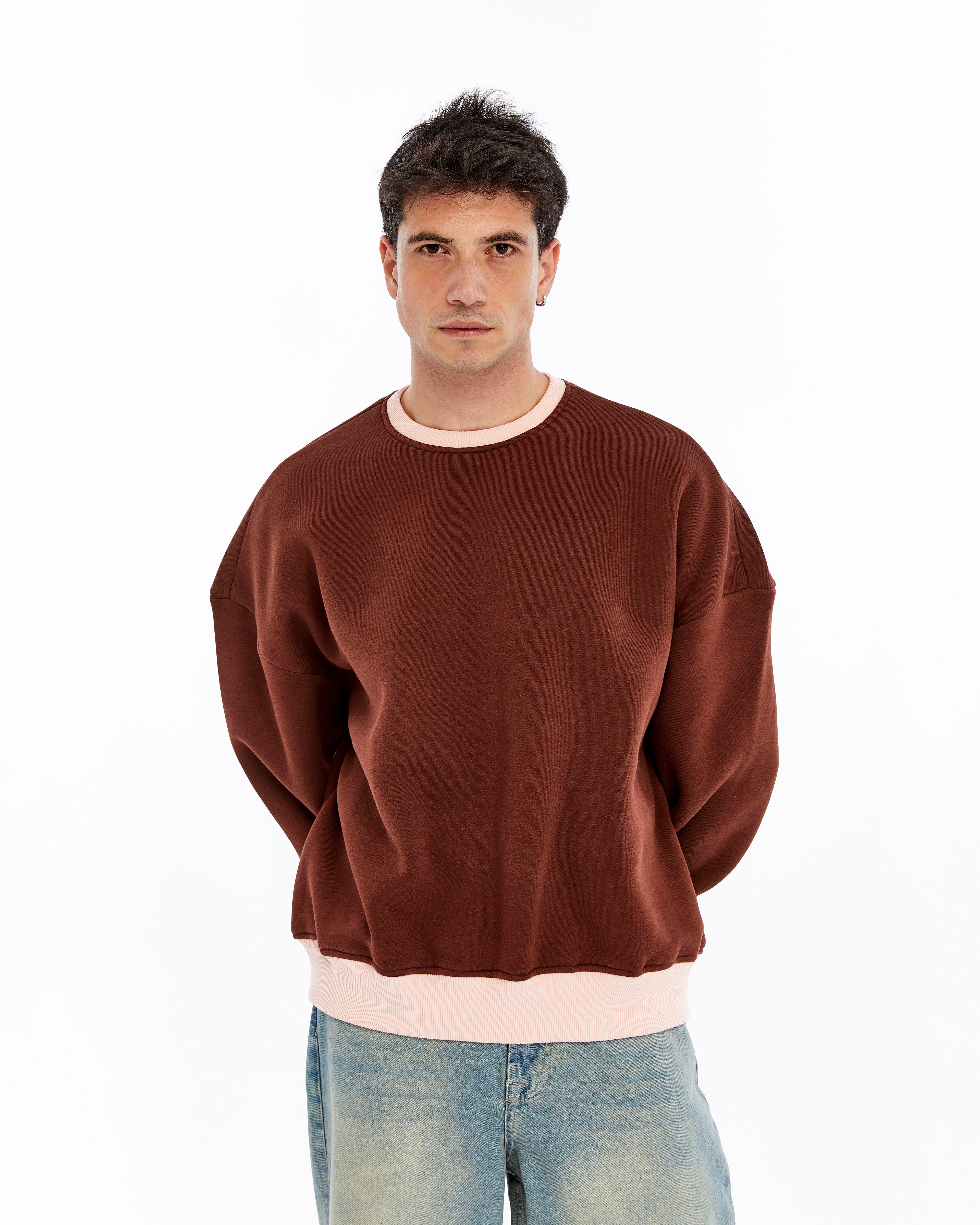 PASTEL KAHVE SWEAT