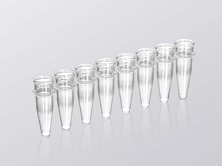 Tekli PCR Tüpü, Konik Taban, Düz Kapaklı, Steril (1000 ADET)