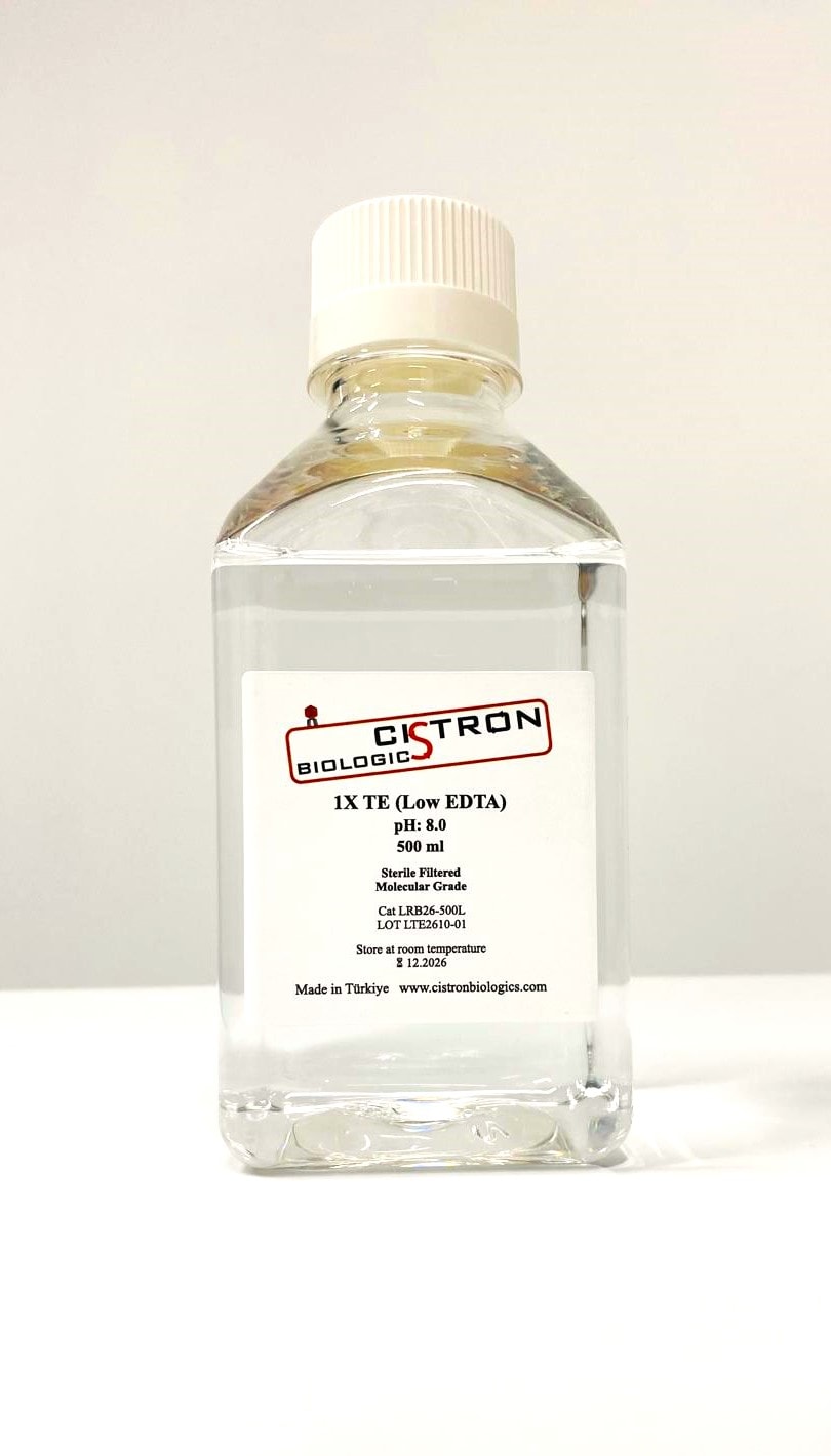 TE (Low EDTA) 1X, pH: 8.0