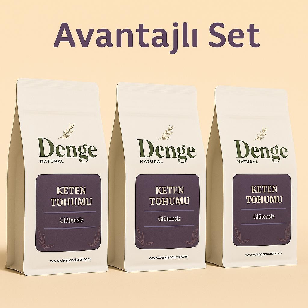 Glütensiz Keten Tohumu Avantajlı Paket 350 grx3
