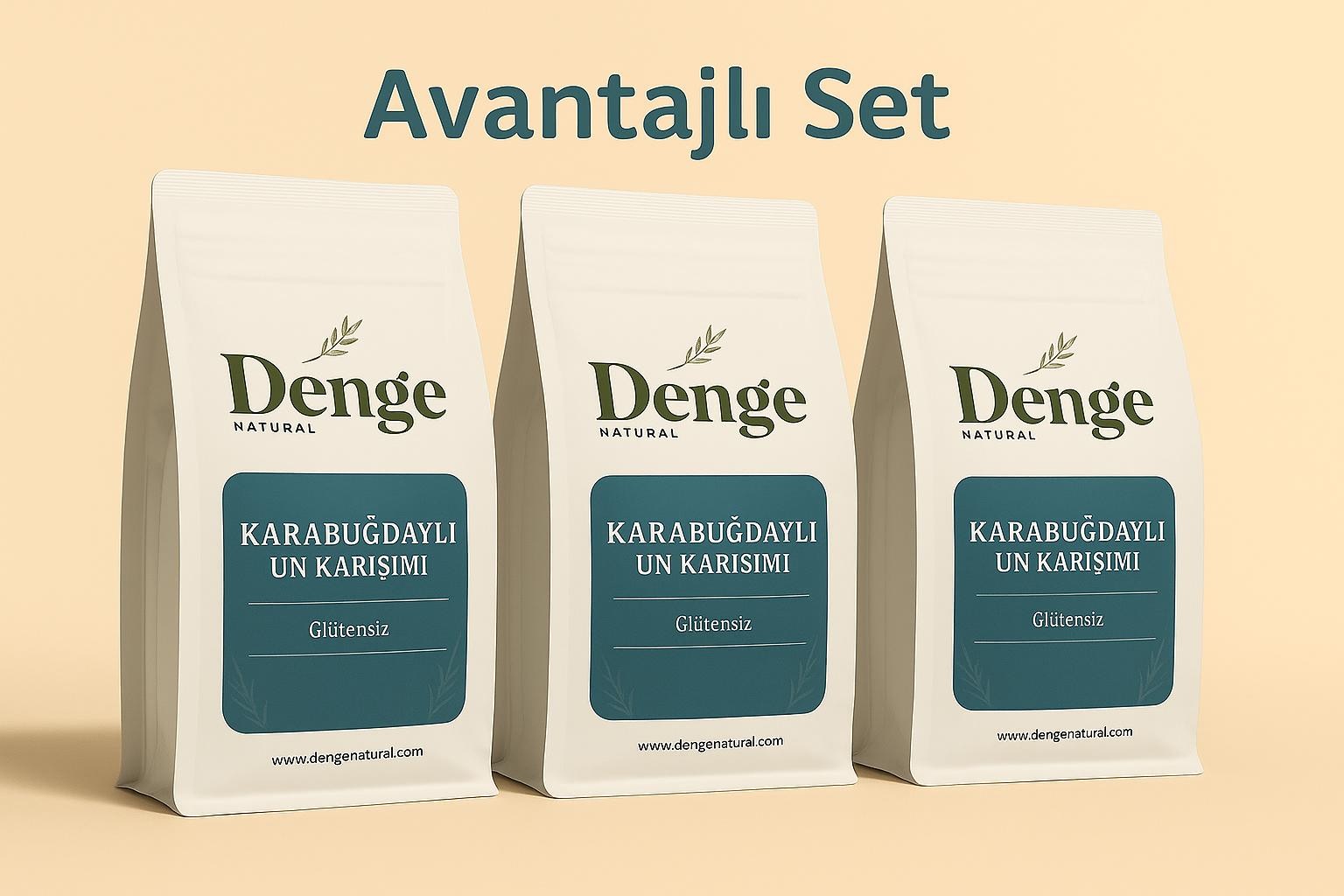 Glütensiz Karabugdaylı Un Karısımı Avantajlı Paket 500 grx3
