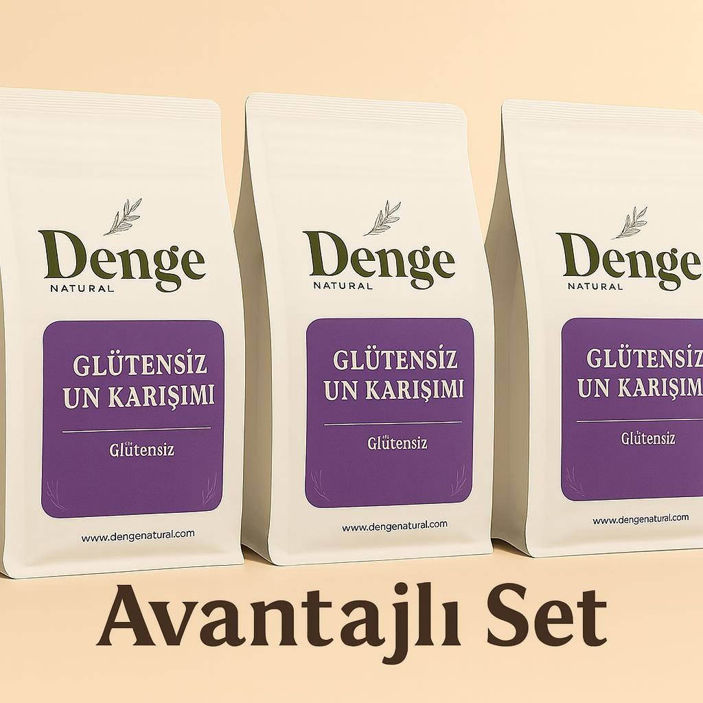 Glütensiz Un Karışımı Avantajlı Paket 500grx3 