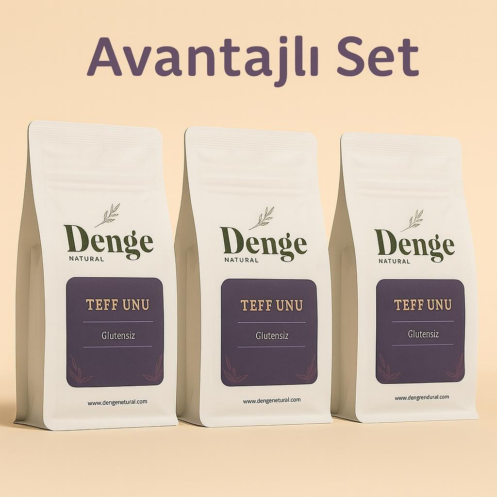 Glütensiz Teff Unu Avantajlı Paket 400 grx3
