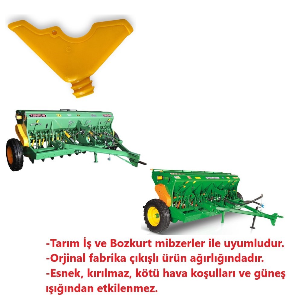 Tarımiş ve Bozkurt Hububat Mibzer Gübre ve Tohum Başlık-6 Adet