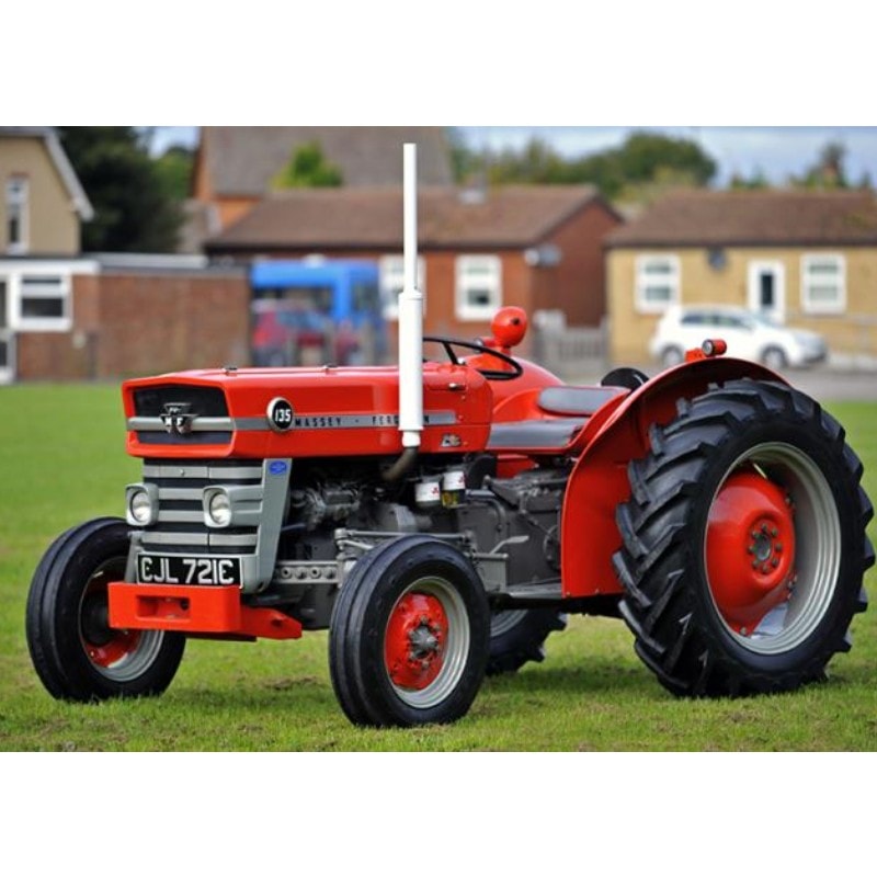 Massey Ferguson 135-148 Traktör Kaporta Kılıfı ve Koltuk Kılıfı Seti