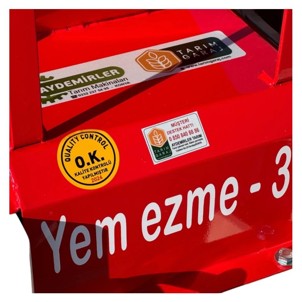 Tarım Garaj Elektrikli Yem Ezme Makinası 30’luk 4 HP