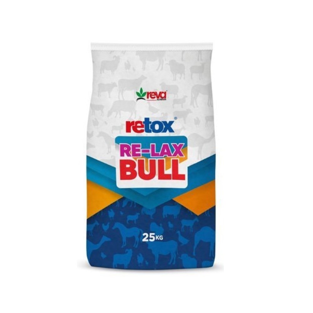 Retox Relax Bull Hayvan Sakinleştirici-İştah Açıcı Yem Katkı-20 Kg