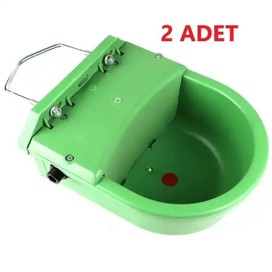 Otomatik Şamandıralı 4 Litre Plastik Hayvan Suluğu-35 Adet ve 35 Adet Hortum 40 cm