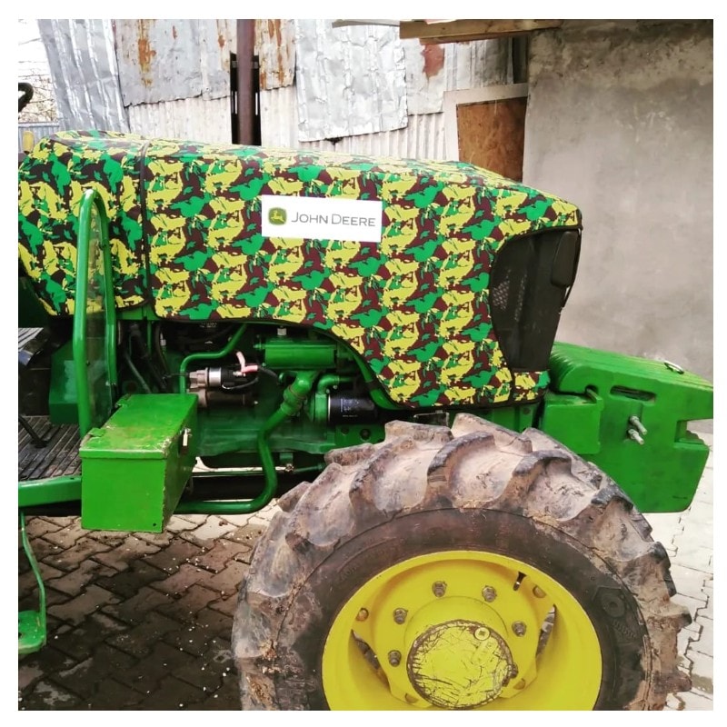 John Deere 5085-5095 ve 5105 Traktör Kaporta Branda ve Koltuk Kılıfı Seti