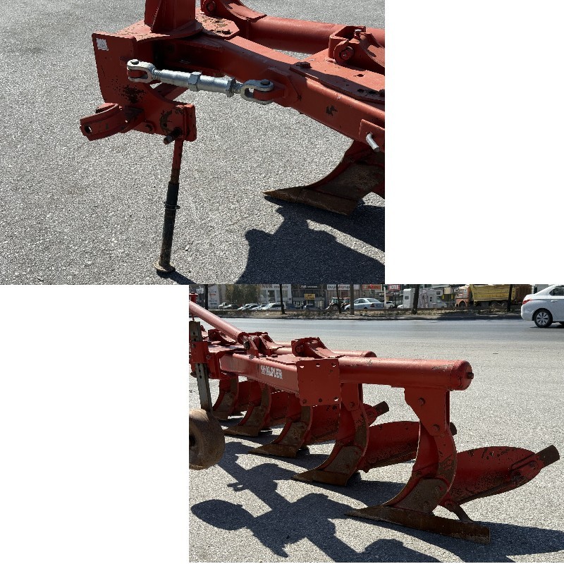 Alpler 5 li Otomatik 12-13-14 No Ayarlı Pulluk 120 Şase-2.El