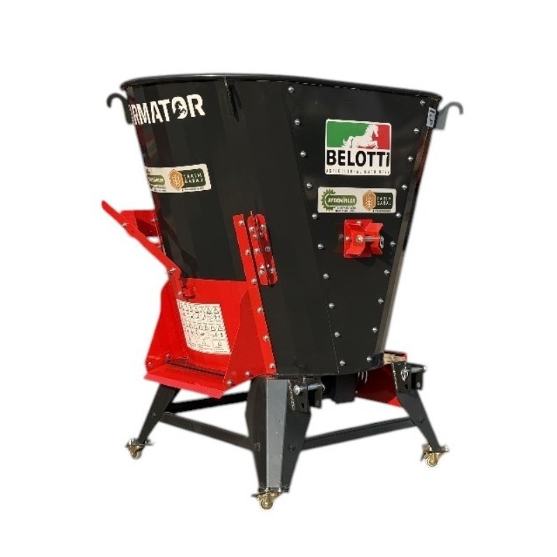 Belotti Karmator Elektrikli Yem Karma Makinesi 220 Volt-1 m³