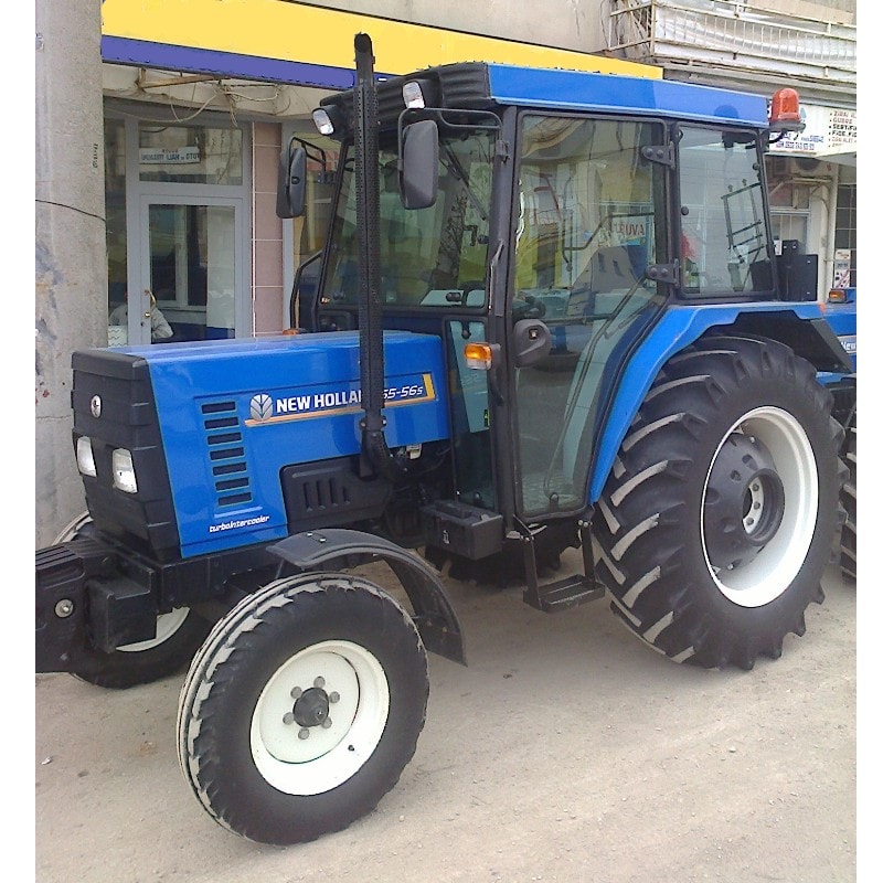 New Holland 5556 ve 6556 Kabinli Traktör Branda ve Koltuk Kılıfı Seti