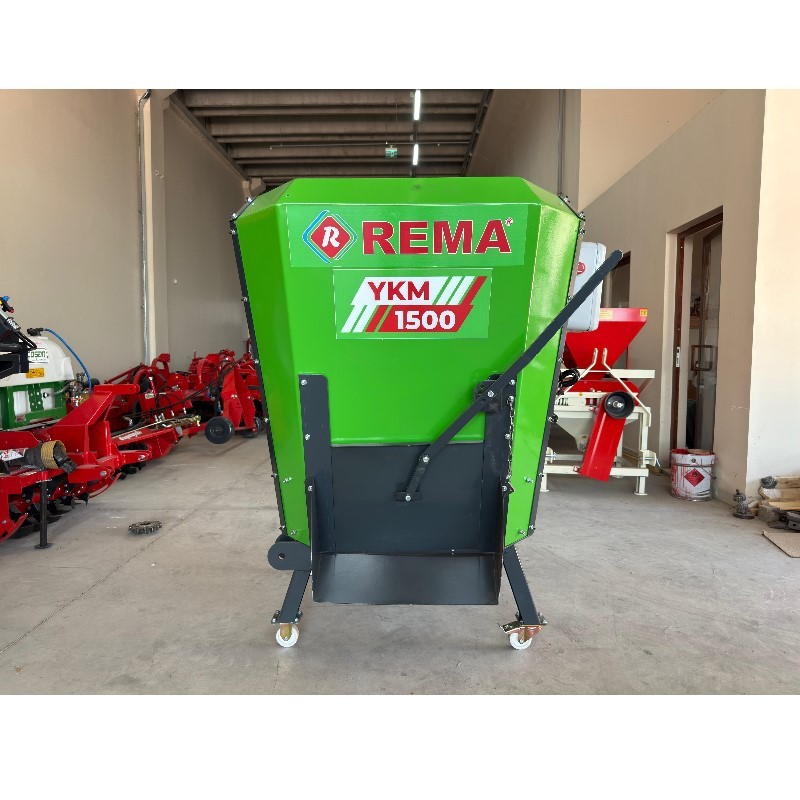 Rema YKM1500 Elektrikli Yem Karma Makinesi – 1,5 m³