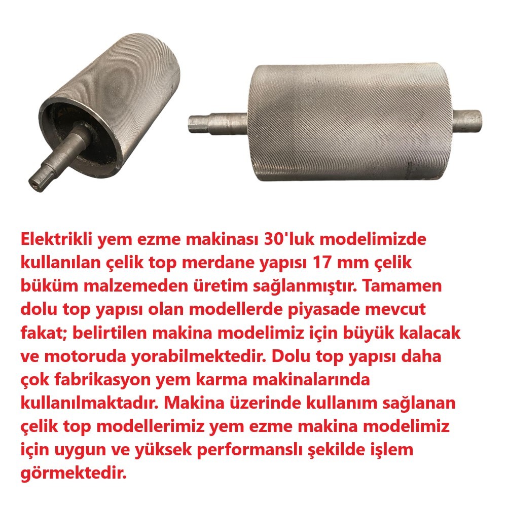 Tarım Garaj Elektrikli Yem Ezme Makinası 30’luk 4 HP