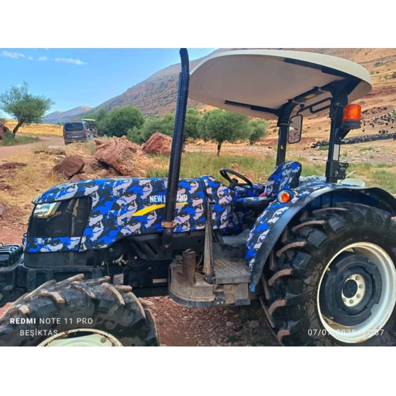 New Holland TT 50-TT 55 ve TT 65 Tarla Tipi Traktör Branda ve Koltuk Kılıfı Seti
