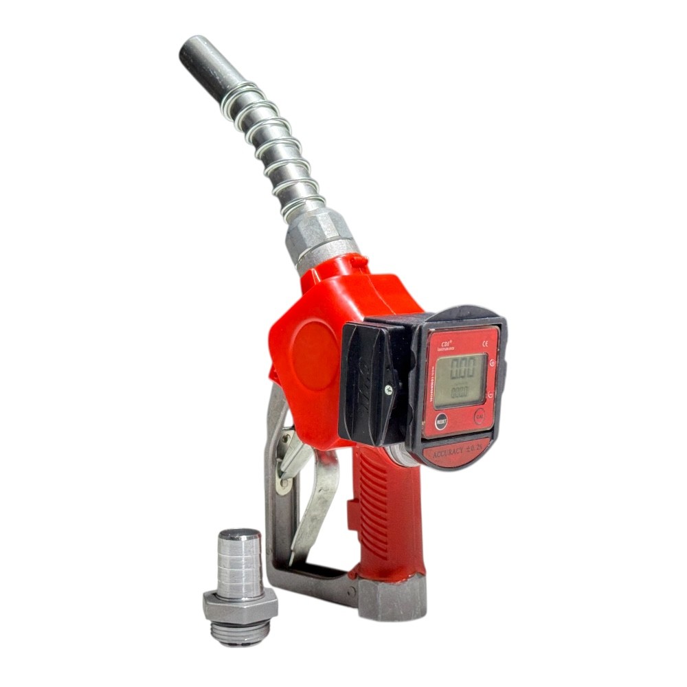Sayaçlı Otomatik Akaryakıt Tabancası LCD Ekran - Tarımgaraj