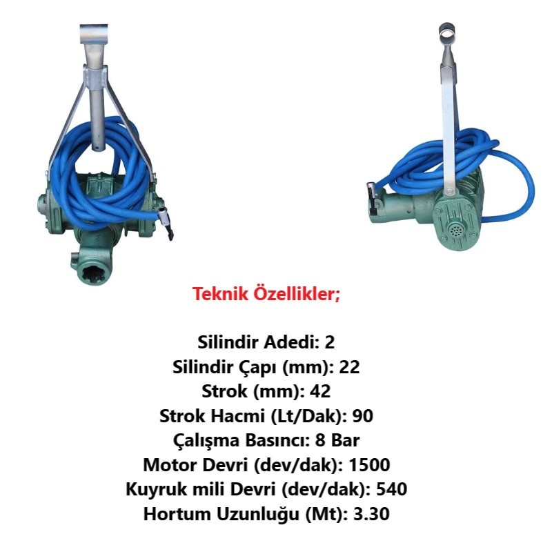 Yüksek Basınçlı Traktör Hava Kompresörü