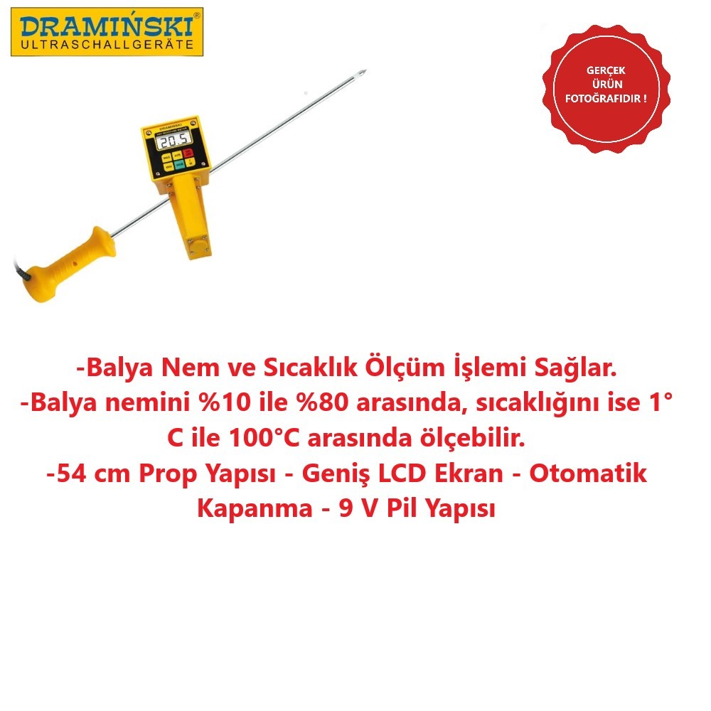 Draminski Hmm Saman ve Balya Nem Ölçer
