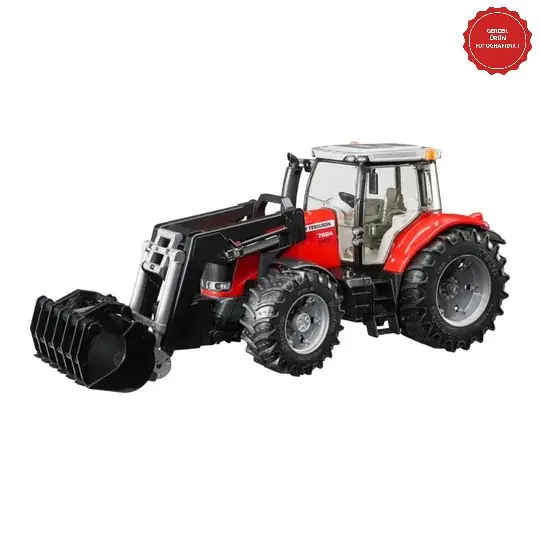 Bruder Massey Ferguson 7624 Kepçeli Traktör Oyuncak