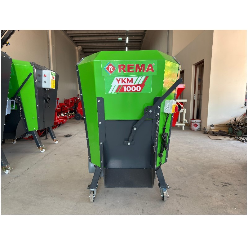 Rema YKM1000 Elektrikli Yem Karma Makinesi – 1 m³
