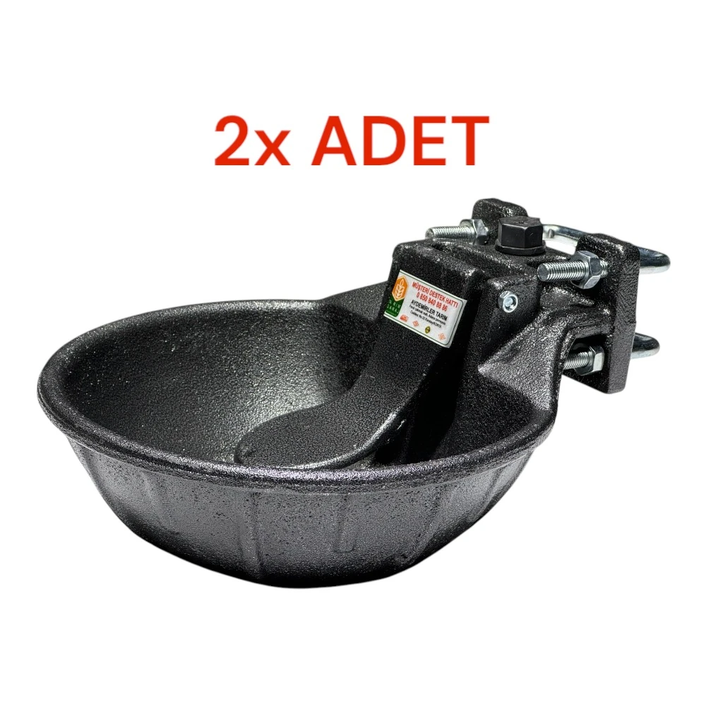 Pik Döküm Dilli Hayvan Suluğu 2,5 Litre-2 Adet