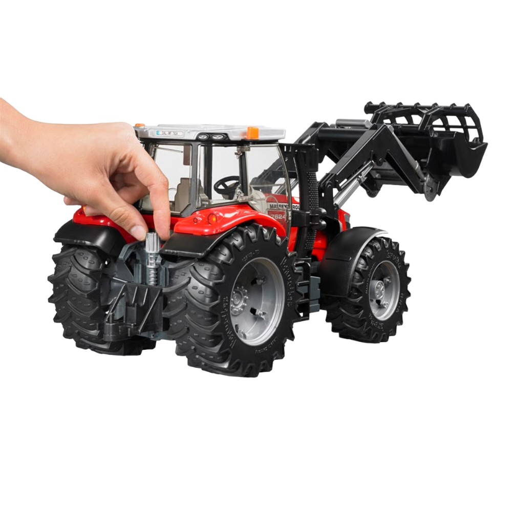 Bruder Massey Ferguson 7624 Kepçeli Traktör Oyuncak