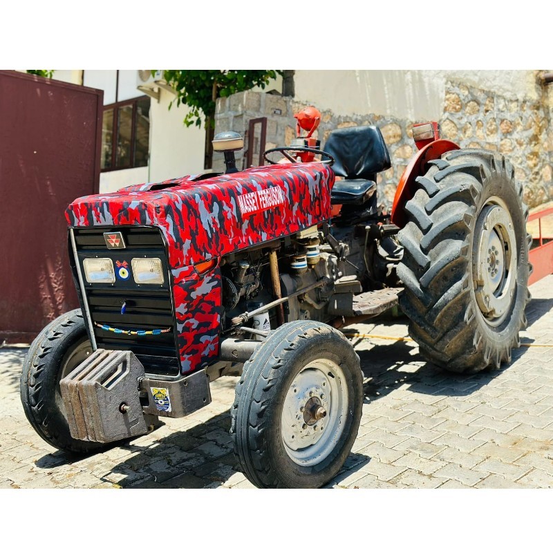 Massey Ferguson 240 Traktör Kaporta Kılıfı ve Koltuk Kılıfı Seti-2002 Öncesi