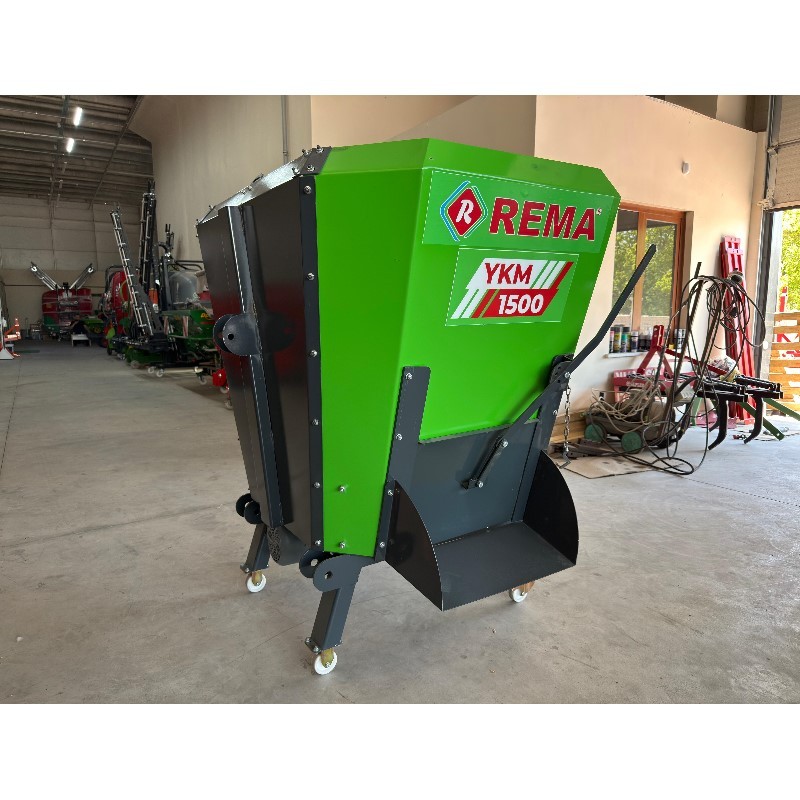 Rema YKM1500 Elektrikli Yem Karma Makinesi – 1,5 m³