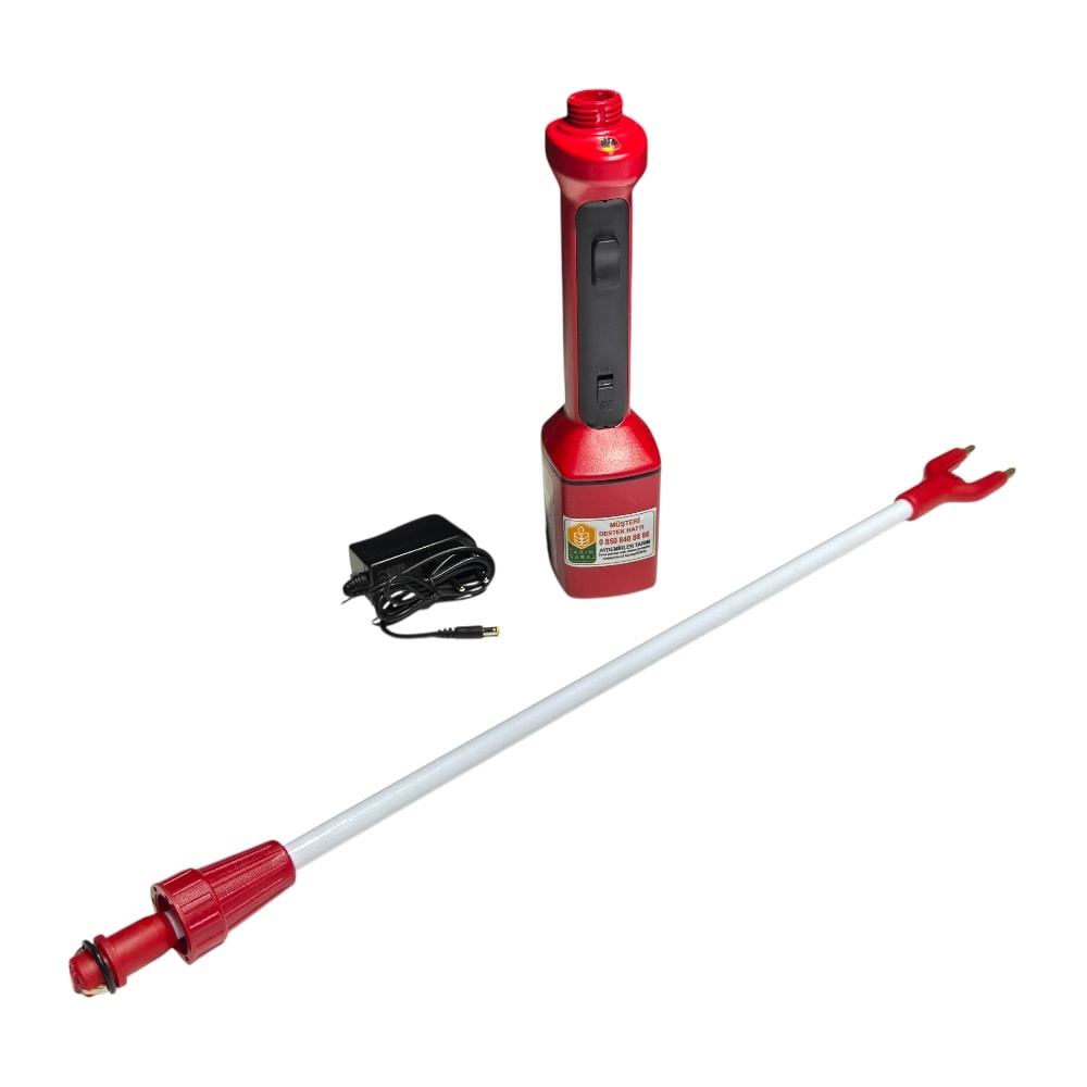 Nubila Led Işıklı Şarjlı Üvendire Şok Cihazı Uzun-98 cm-7200 Volt