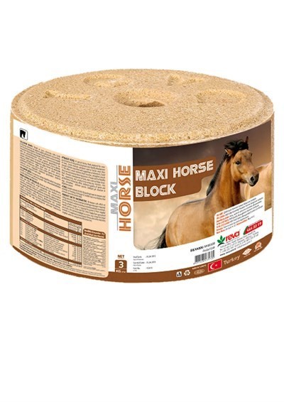 Maxi Horse Block Vitamin Takviyeli At Yalama Taşı