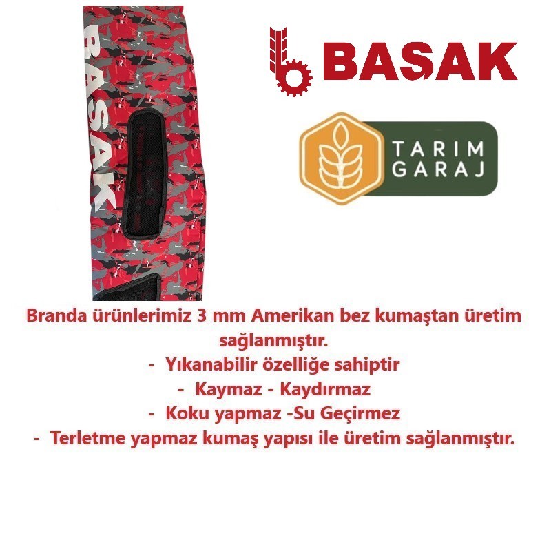 Başak 2060 BB-2080 BB Traktör Branda ve Koltuk Kılıf Seti 2022 Öncesi