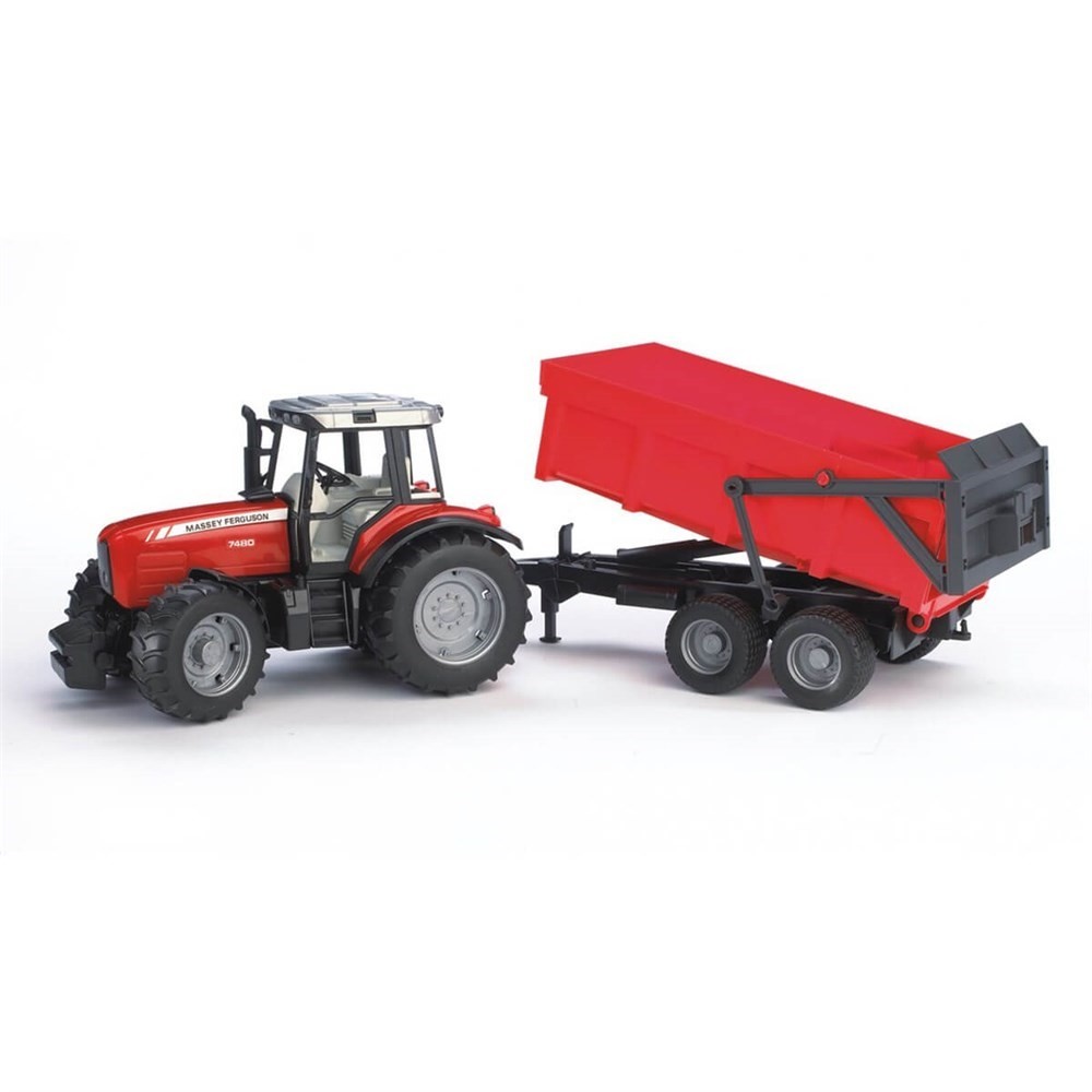 Bruder Massey Ferguson 7480 Oyuncak Traktör ve Römork