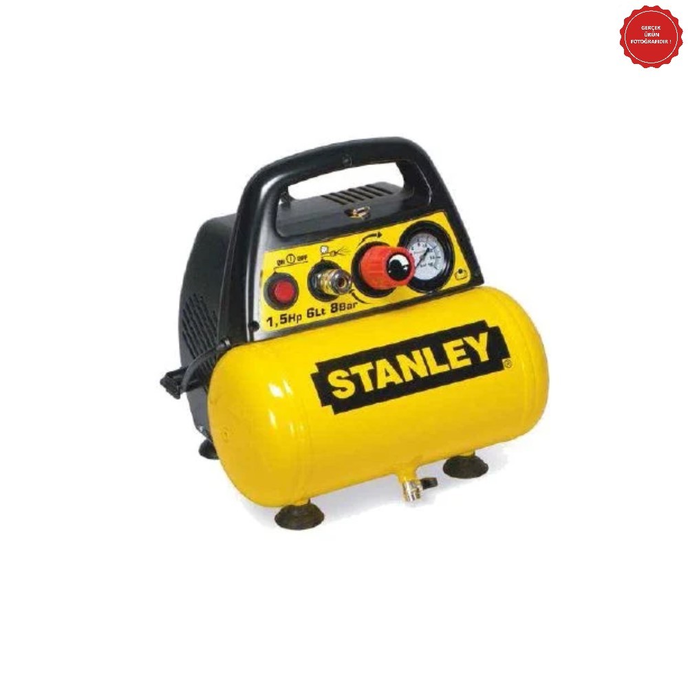 Stanley Yağsız Hava Kompresörü 1.5 HP-DN/200/8/6