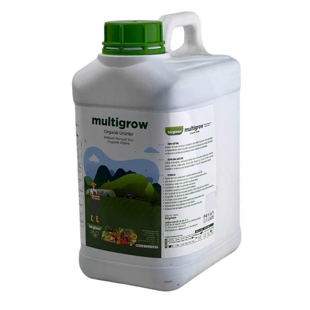 Targisan Multigrow Bitkisel Menşeli Sıvı Organik Gübre 5 Litre
