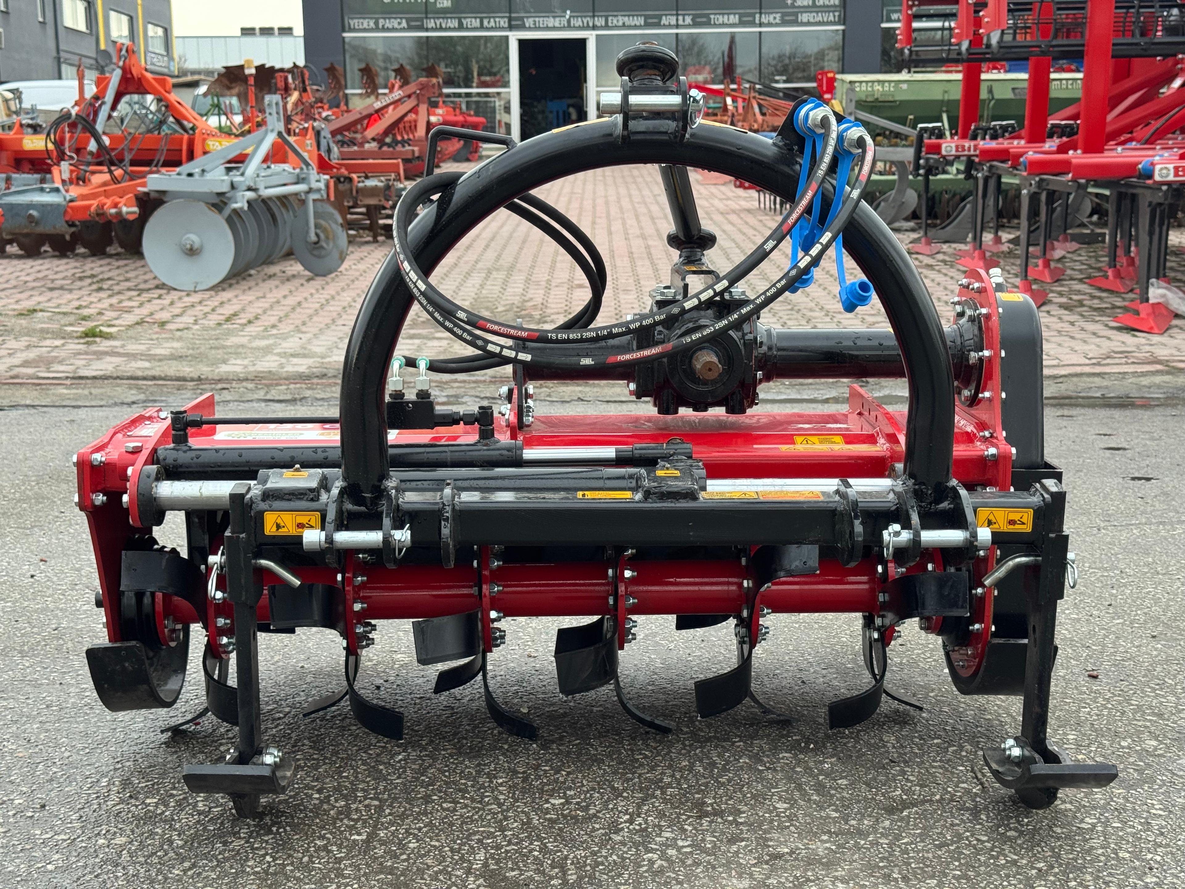 Alpler 120 Hidrolik Kaydırmalı Mini Rotovatör