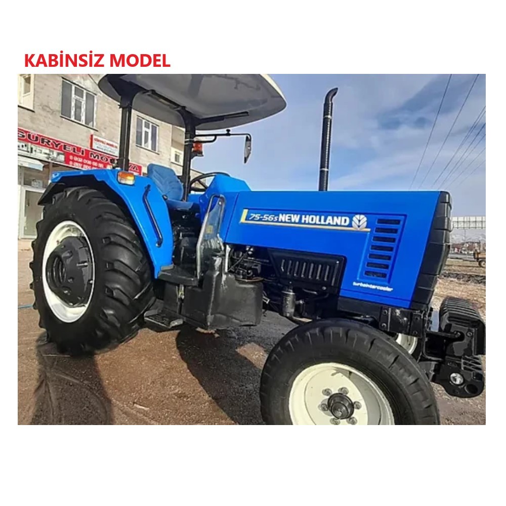 New Holland 7556 Traktör Kaporta Kılıfı Branda ve Koltuk Kılıfı Seti