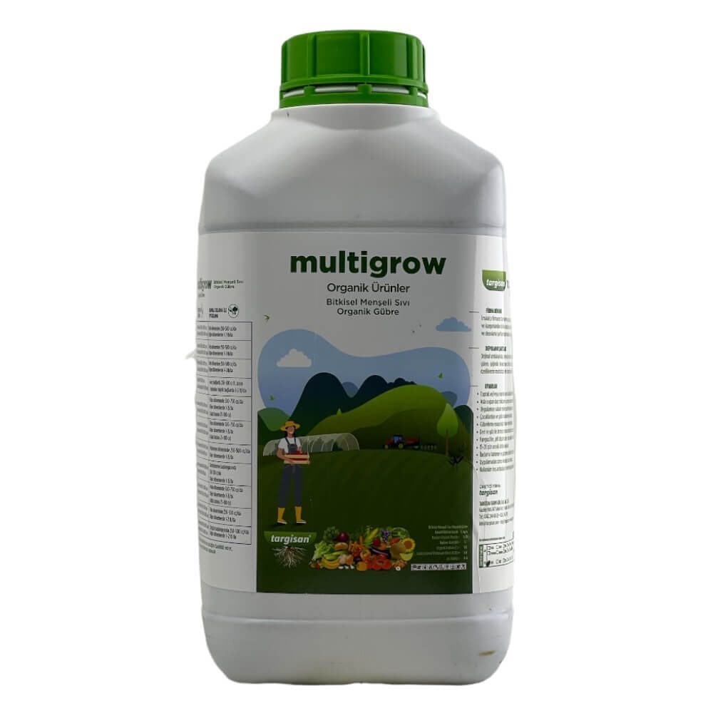 Targisan Multigrow Bitkisel Menşeli Sıvı Organik Gübre 5 Litre