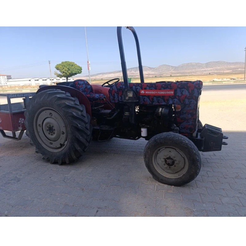 Massey Ferguson 240 Sinyalli Traktör Kaporta Kılıfı ve Koltuk Kılıfı Seti