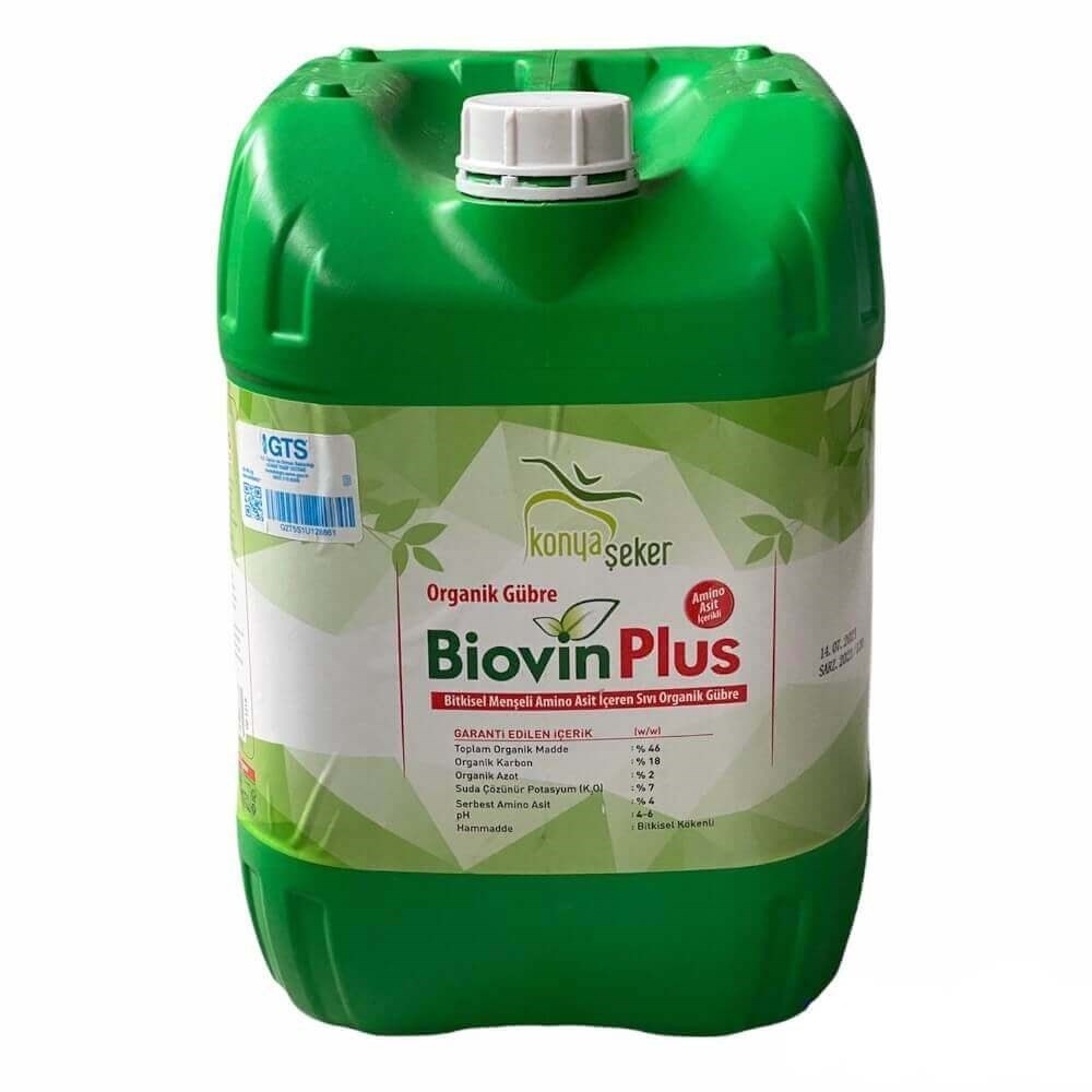 Biovin Plus Bitkisel Amino Asit Organik Sıvı Gübre 20 Litre