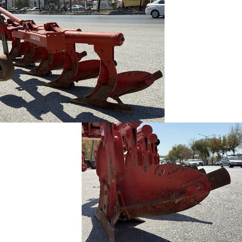 Alpler 5 li Otomatik 12-13-14 No Ayarlı Pulluk 120 Şase-2.El