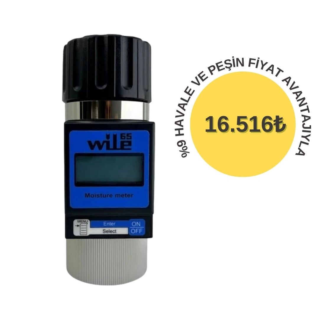 Wile 65 Sıkmalı Tahıl Nem ve Rutubet Ölçer