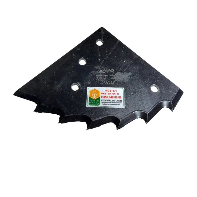 Andız 5 Parmak Yem Karma Makina Bıçağı-6 Diş